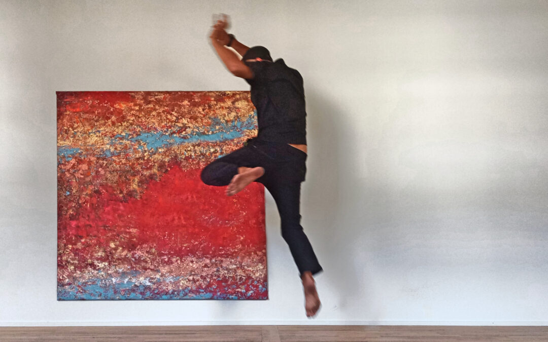 jump in art !